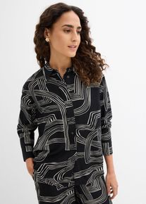 Bluse aus Viskose-Mix, wei&szlig;, Gr&ouml;&szlig;e 38, Viskose, bonprix