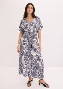 Maxikleid aus flie&szlig;ender Viskose, wei&szlig;, Gr&ouml;&szlig;e 36, Viskose, bonprix