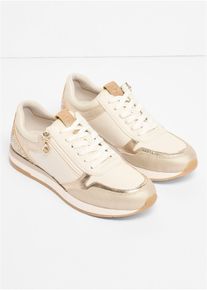 Tamaris Sneaker mit Animal-Details, beige, Gr&ouml;&szlig;e 39, bonprix