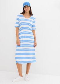 Shirtkleid aus Viskosemix, blau, Gr&ouml;&szlig;e 40/42 (M), Viskose, bonprix