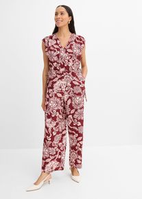 Jumpsuit, rot, Gr&ouml;&szlig;e 54, bonprix