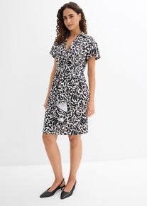 Minikleid mit tiefem Ausschnitt, wei&szlig;, Gr&ouml;&szlig;e 52/54 (XXL), bonprix