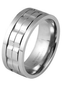 Adelia&acute;s Fingerring ADELIA&acute;S "Herren Ring aus Edelstahl" Gr. 62, silber, Fingerringe, Herren, 62, Edelstahl, Fingerring