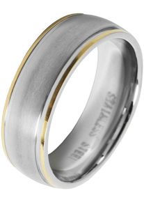 Adelia&acute;s Fingerring ADELIA&acute;S "Herren Ring aus Edelstahl" Gr. 64, silber, Fingerringe, Herren, 64, Edelstahl, Fingerring
