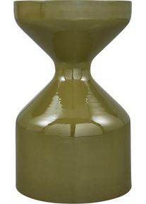 Beistelltisch Woood "Floyd", gr&uuml;n, gr&uuml;n, gr&uuml;n, B:30cm H:47cm T:30cm, Tische, Beistelltisch