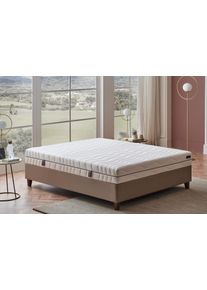 Komfortschaummatratze Yatas Bedding "Royal Comfort 7, Matratze 90x200, 140x 200 cm & weitere Gr&ouml;&szlig;en", wei&szlig; (wei&szlig;, neutral), B:160cm H:22cm L:200cm, Bezug: 100% Polyester. Steppf&uuml;llung: 100% Polyester, Matratzen, Komfortschaummatratze, 7-Zonen, H2 / H3, wendbar, ergonomisch, atmungsaktiv