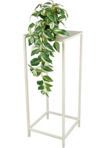 Beistelltisch Mirrors and More "SHANIA", sand, H:80cm, Tische, Beistelltisch