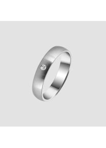 Adelia&acute;s Fingerring ADELIA&acute;S "Damen Ring aus Edelstahl mit Strass Steinchen" Gr. 50, silber, Fingerringe, Damen, 50, Edelstahl, Fingerring