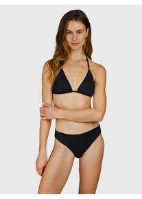 Triangel-Bikini Brunotti, Damen, Gr. 42, N-Gr, schwarz, Obermaterial: 100% Polyester. Futter: 100% Polyester, Bikini-Sets Triangel-Bikini, leichtes Design
