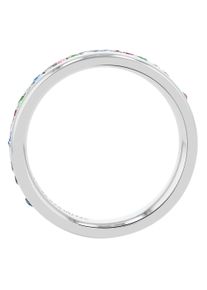 Adelia&acute;s Fingerring ADELIA&acute;S "Damen Ring aus Edelstahl mit Strass Steinchen" Gr. 58, silber, Fingerringe, Damen, 58, Edelstahl, Fingerring