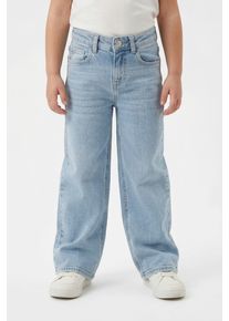 5-Pocket-Jeans Cars Jeans "Jeans Yara", M&auml;dchen, Gr. 11 (146), N-Gr, bleached used, Denim/Jeans, Obermaterial: 99% Baumwolle, 1% Elasthan, Abriebeffekte, loose fit normal, Jeans 5-Pocket-Jeans
