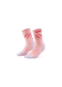 CEP Damen Core Run Edt. Elliptic Mid Cut Socks pink