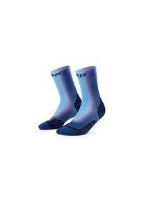 CEP Herren Core Run Edt. Gradient Mid Cut Socks blau