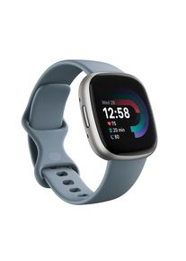FITBIT Versa 4 Waterfall Blue/Platinum
