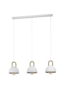 Eglo CALMANERA H&auml;ngeleuchte, weiss, messing