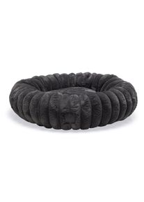 Designed by Lotte Katzenbett Reza rund anthrazit 50x50x15 cm