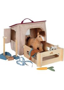 Small Foot Pferd Spielset mit Stall | mehrfarbig