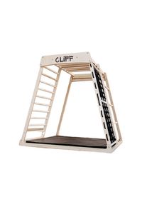 Kletterger&uuml;st, Schwarz, Wei&szlig;, Holz, Birke, 115x110x113 cm, Spielzeug, Holzspielzeug