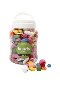 Creativ Company Wooden Beads Color 175gr.