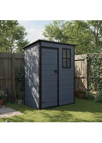 Homezone , Dunkelgrau , Metall, Kunststoff , 152x193x92 cm , Freizeit im Garten, Gartenbauten, Gartenh&auml;user