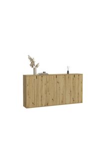 Schuhschrank Projekt X ca.183x99x34cm Eichefarben