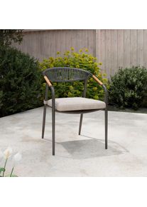 Gartenstuhl Maxi Antrhazit Aluminium