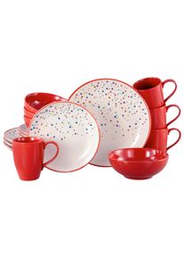 Creatable Kombiservice Joy Multicolor, 16-teilig