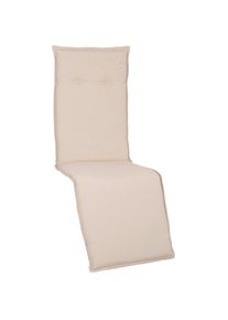 Relaxsesselauflage Takume ca.170x46x8cm Beige