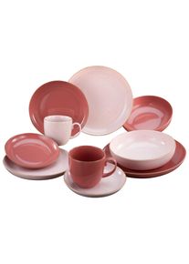 Creatable Kombiservice Giardino in Rosa, 10-teilig