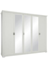 Dreht&uuml;renschrank Marilou in Wei&szlig;