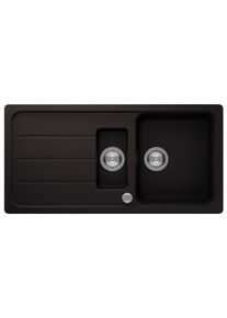 respekta Sp&uuml;le Austin100X501 100x20x50cm Schwarz