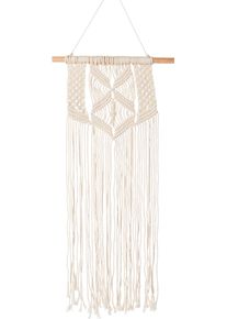 Dekoh&auml;nger Makrame in Naturfarben