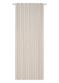 Fertigvorhang Lina Sandfarben Leinenmix ca. 140x255cm