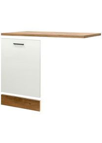 Geschirrsp&uuml;lerfront Eichefarben/Magnolie