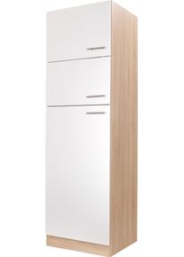 respekta Ger&auml;teumbauschrank MERLE Wei&szlig;/Eichefarben