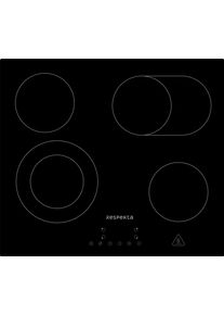 respekta Glaskeramikkochfeld Abra Schwarz ca. 59x52 cm