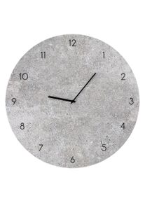 Wanduhr Grau &Oslash; ca. 30cm