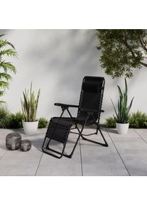 Gartensessel Marcel Schwarz