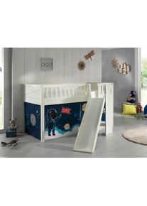 Vipack Spielbett Scott Space Shuttle ca. 90x200 cm Kiefer Wei&szlig;