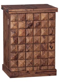 Barschrank ca. 64x91 cm Sheesham massiv