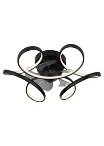Globo Deckenventilator Loris Opal/Schwarz max. 13 Watt