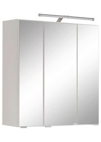 Held Spiegelschrank Paris ca. 60x64 cm Wei&szlig;
