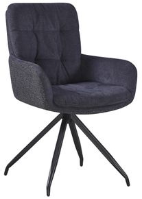Armlehnstuhl Nova Grau/Schwarz