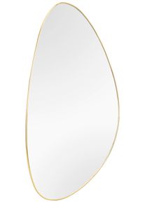 Wandspiegel in Goldfarben