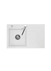Systemceram Sp&uuml;le Stema80 Wei&szlig; ca. 80x51cm