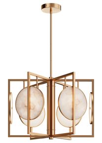 Maytoni Pendelleuchte Marmo Goldfarben max. 40 Watt