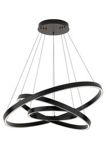 Maytoni Pendelleuchte Rim Schwarz max. 51 Watt