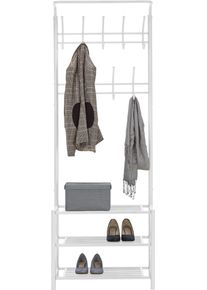 Garderobenst&auml;nder in Wei&szlig;