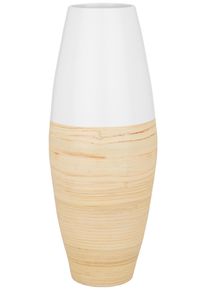 Vase Naturelle Wei&szlig;/Natur