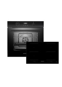 respekta Backofenset ASET7008800l ca. 59,5/59,5/56,6 cm Schwarz